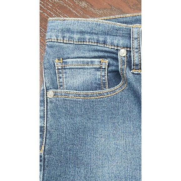 Free People Jeans Women's Size 30 High Rise Skinny Leg Stretch Medium Wash Blue - Picture 6 of 9